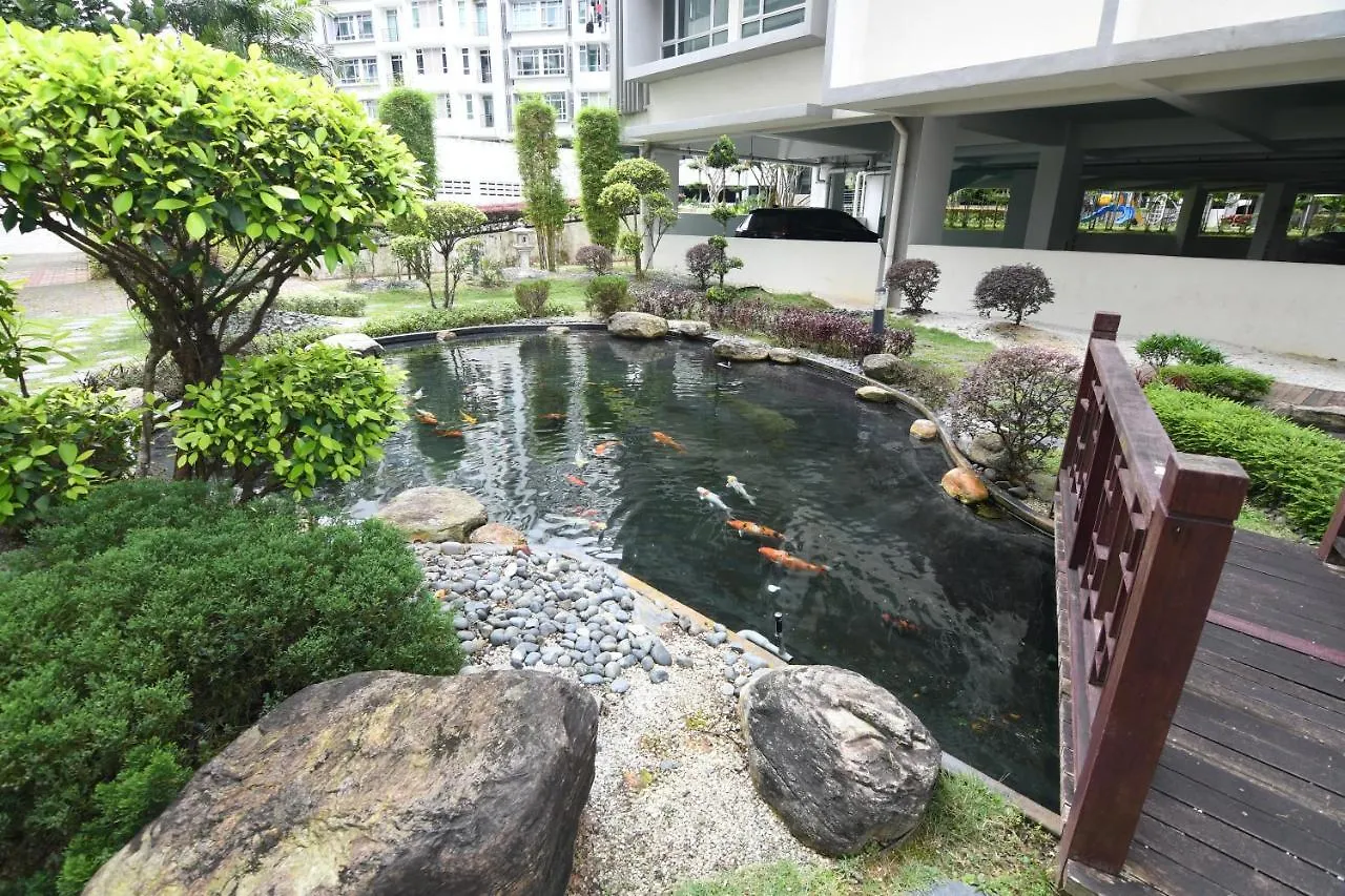 Mount Austin Midori Green 8 Pax Free Wi-Fi 500Mbps Netflix Johor Bahru Apartman