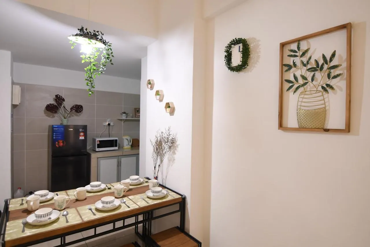Mount Austin Midori Green 8 Pax Free Wi-Fi 500Mbps Netflix Johor Bahru Apartman